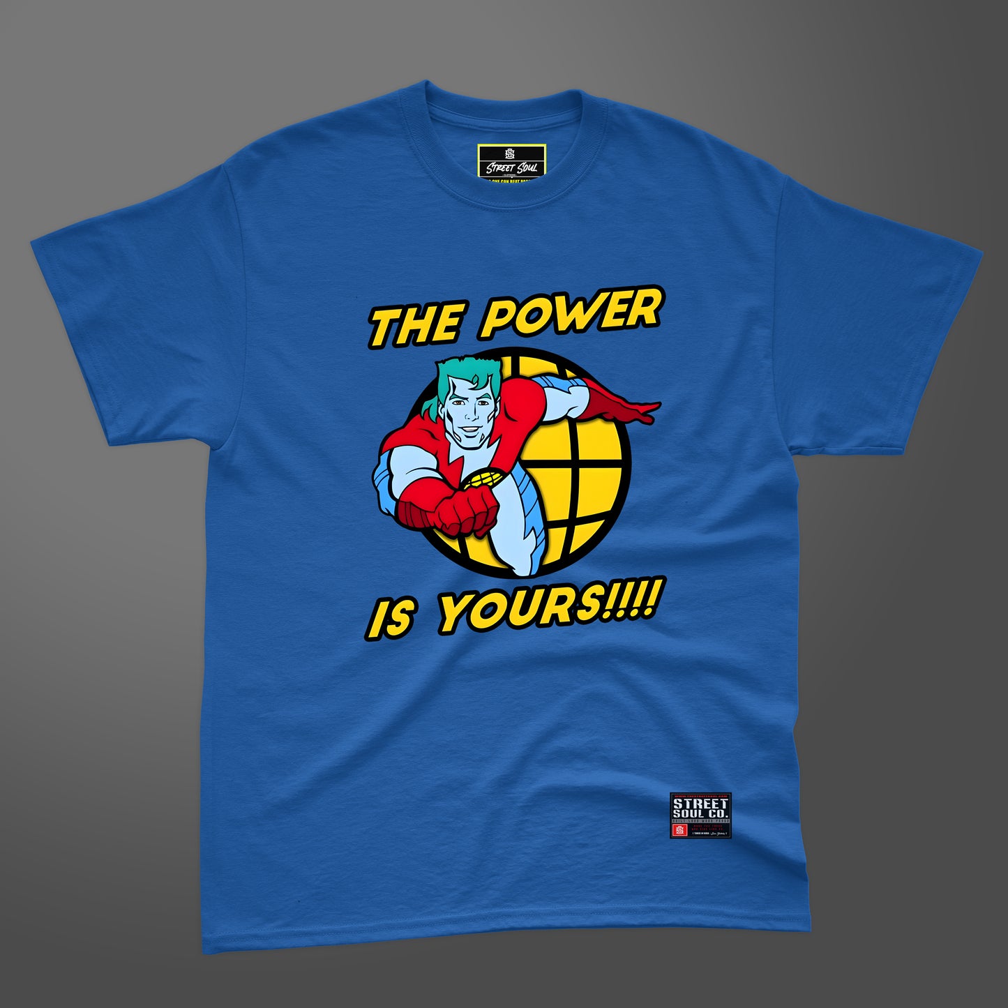 Captain planet printed T-shirt