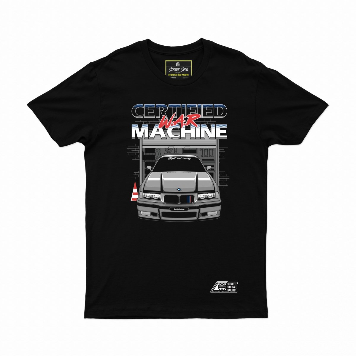 Certified war machine BMW JDM T-shirt - Street Soul Clothing