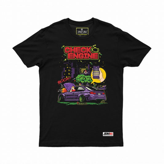 Check Engine JDM T-shirt - Street Soul Clothing