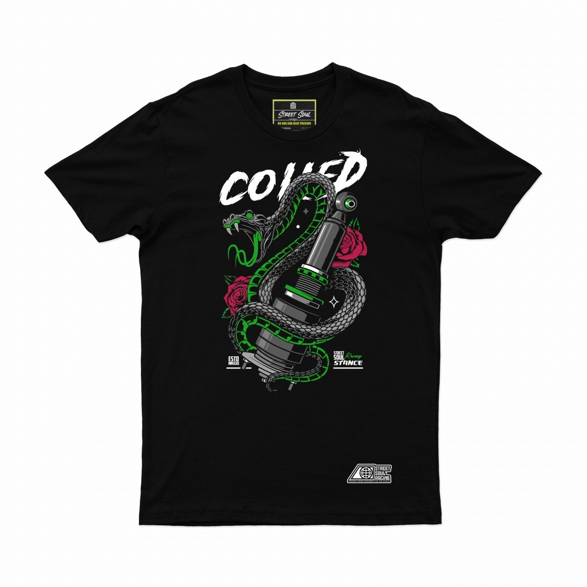 Coilover stance JDM Graphic T-shirt - Street Soul Clothing