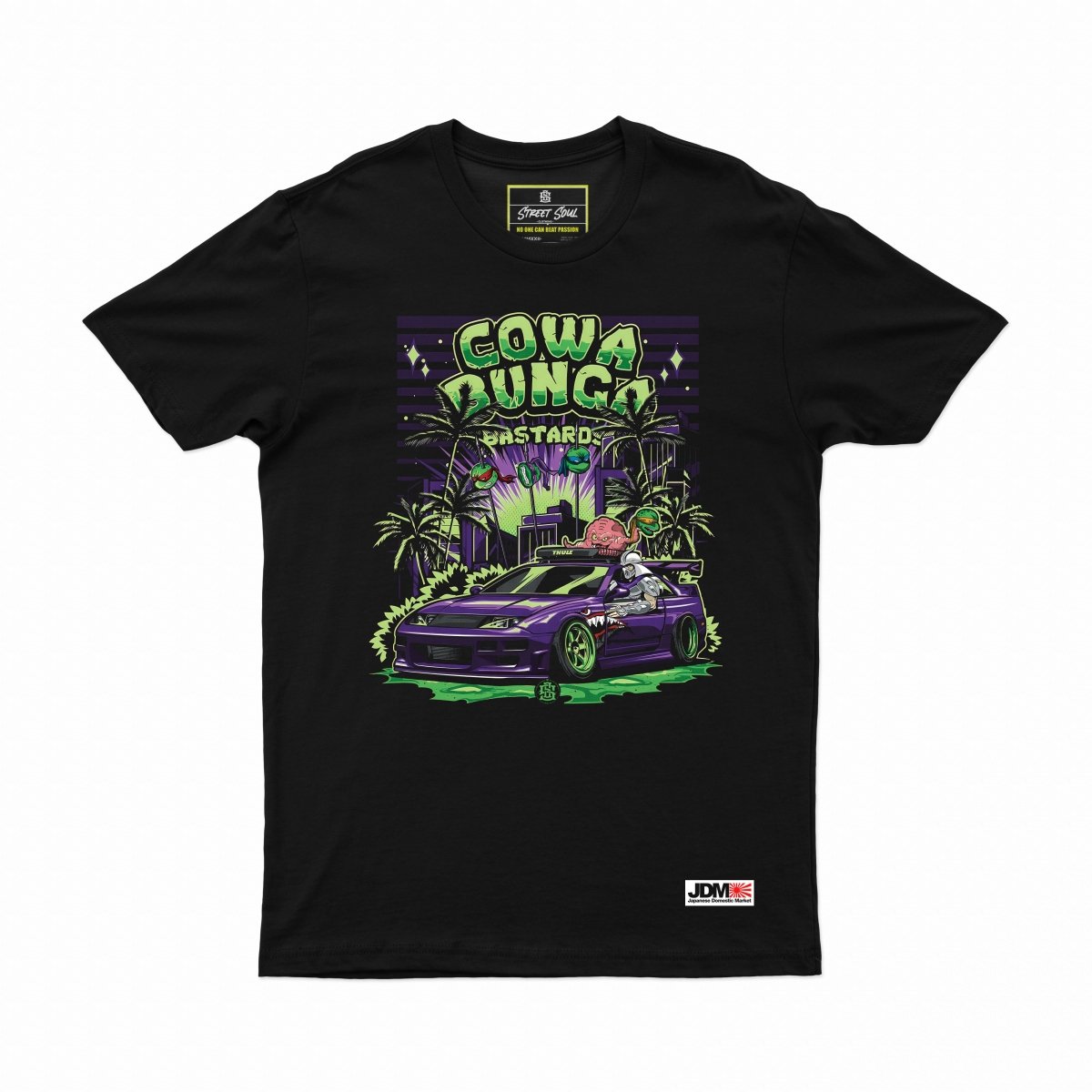 Cowa bunga TMNT JDM T-shirt - Street Soul Clothing
