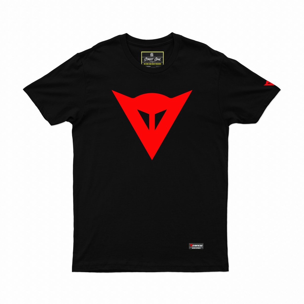 Dainese logo Printed Cotton T-shirt - Street Soul Clothing