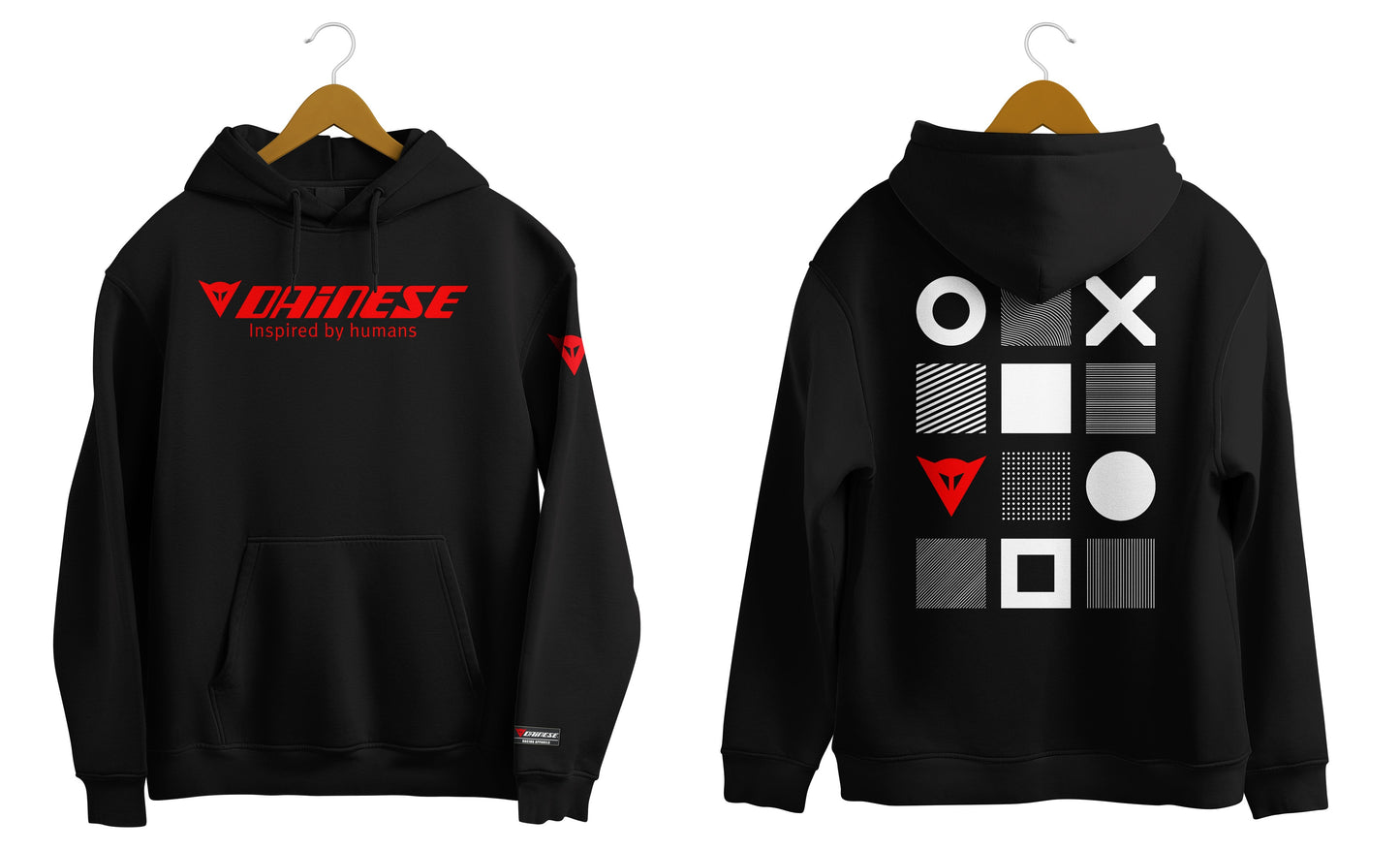 Inspired by human Printed hoodie