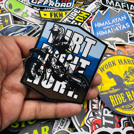 Dirt don't hurt sticker - Street Soul Clothing