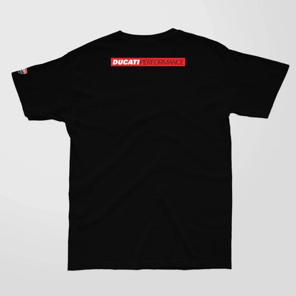 Ducati Printed Half sleeves biker tshirt - Street Soul Clothing