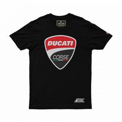 Ducati Printed Half sleeves biker tshirt - Street Soul Clothing