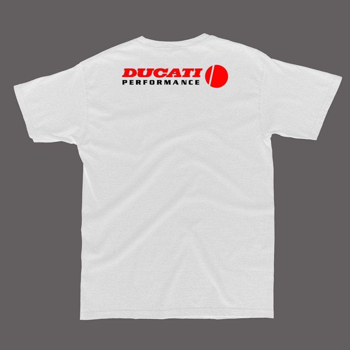 Ducati typo white T-shirt - Street Soul Clothing