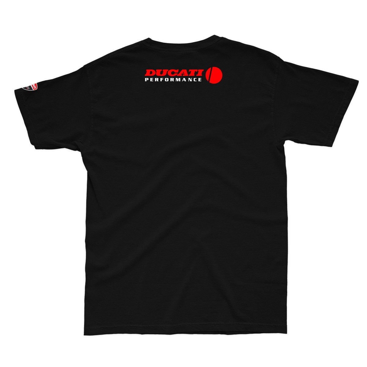 Ducati Typographic Logo Printed T-shirt - Street Soul Clothing