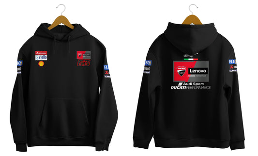Ducati Racing Francesco Bagnaia printed Hoodie