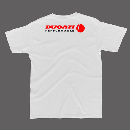 Ducati typo white T-shirt