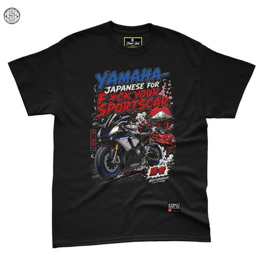 F*k your sports car Biker graphic T-shirt - T- Shirt