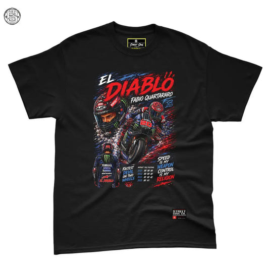 Fabio quartararo bootleg graphic T-shirt - T- Shirt