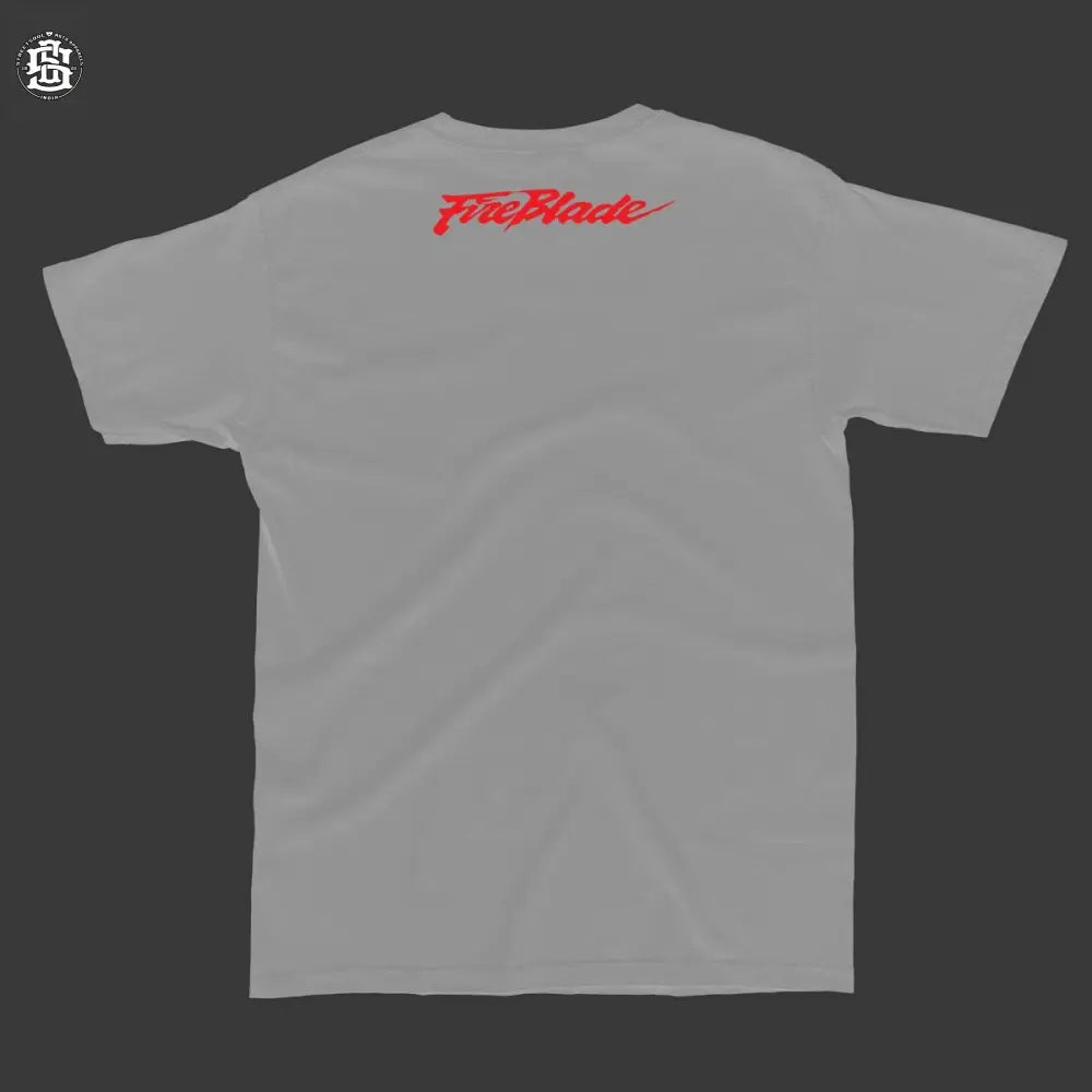 Fireblade Melange Grey T-shirt - Street Soul Clothing