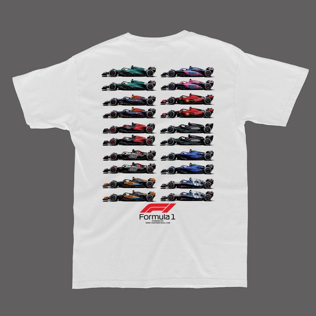 Formula one Racing T-shirt - Street Soul Clothing