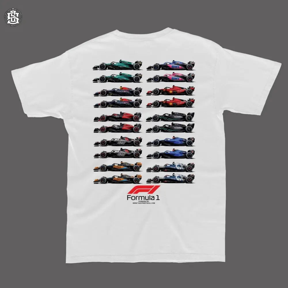 Formula one Racing T-shirt - Street Soul Clothing