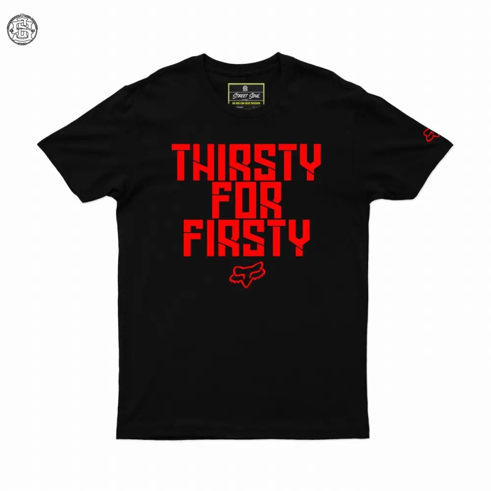 Fox Racing Thirsty for firsty Printed cotton t-shirt - Street Soul Clothing