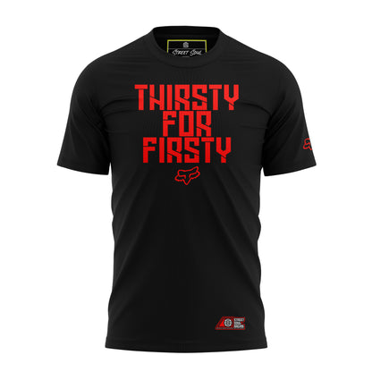 Fox Racing Thirsty for firsty Printed cotton t-shirt