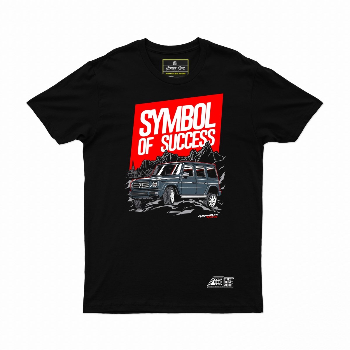 G wagon Symbol of success Graphic T-shirt - Street Soul Clothing