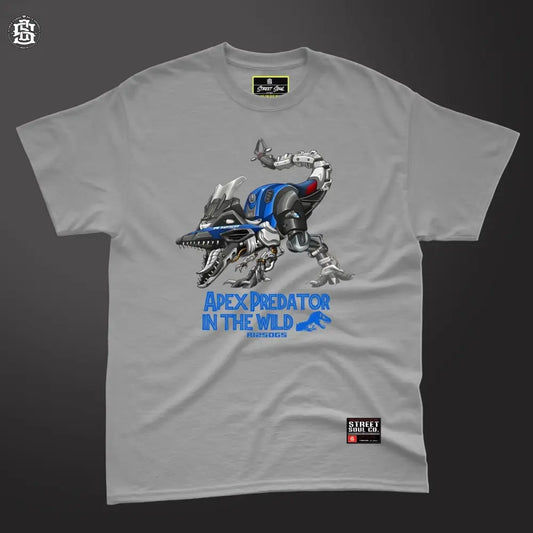 GS1250 Apex Predator Grey T-shirt - Street Soul Clothing
