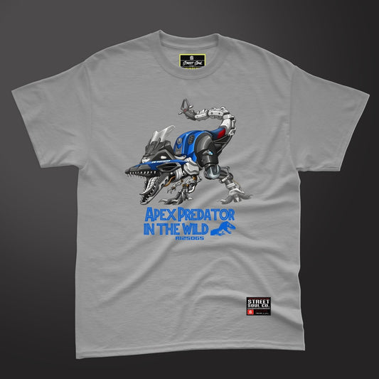 GS1250 Apex Predator Grey T-shirt - Street Soul Clothing
