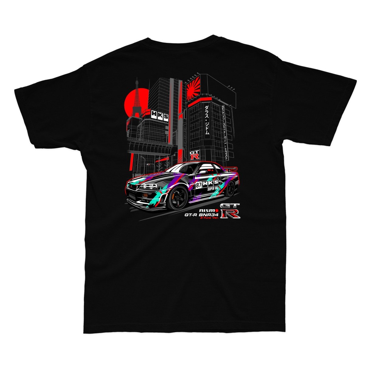 HKS Racing graphic tee | JDM Tee - Street Soul Clothing