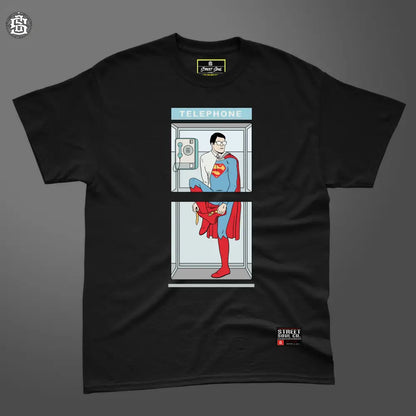 Hold on bro!! black printed T-shirt - T- Shirt