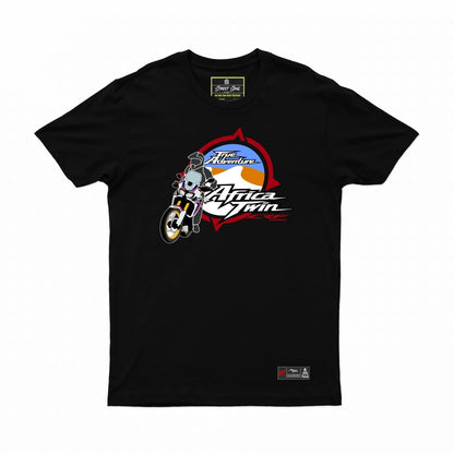 Honda Africa Twin Printed cotton T-shirt - Street Soul Clothing