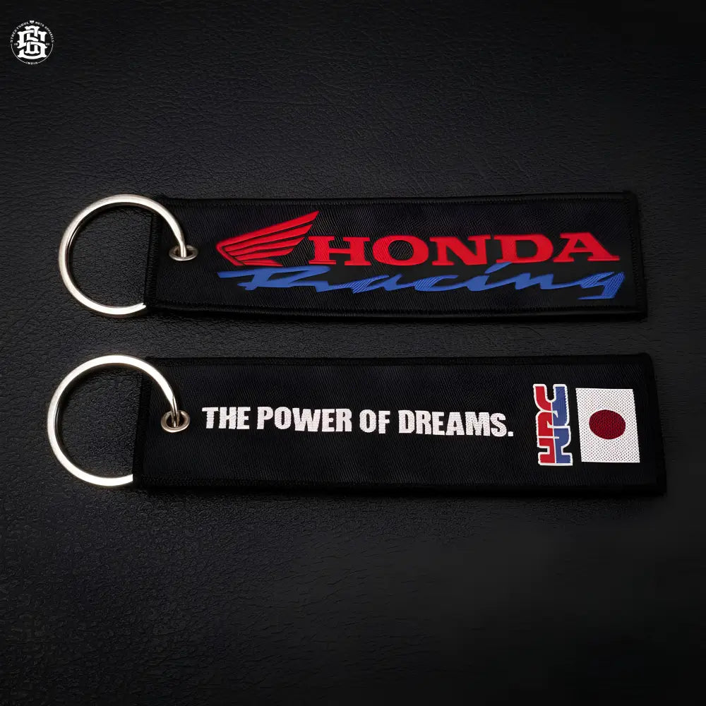 Honda Racing JDM woven keychain - keychain