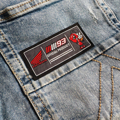 Honda X 93 Heat Patch 7.5cmX3.5cm - Street Soul Clothing