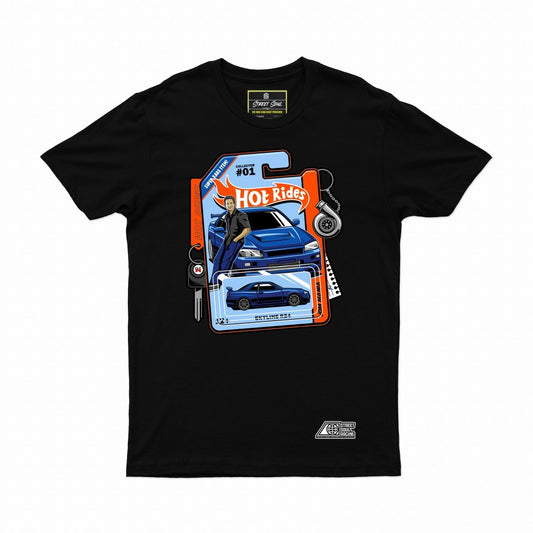 Hot wheels styled Paul walker T-shirt - Street Soul Clothing