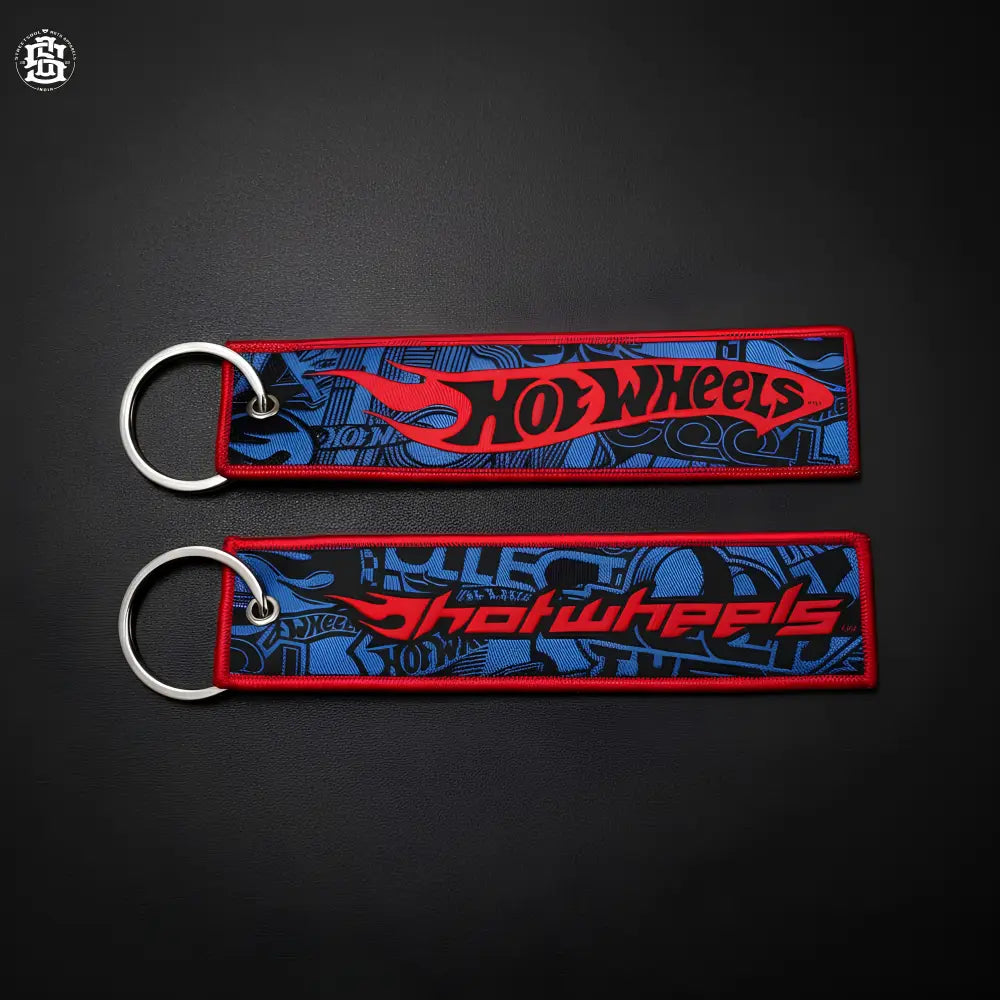 Hotwheels woven keychain - keychain