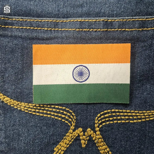 Indian flag Heat patch 7.5cmX4.5CM - Heat Patch