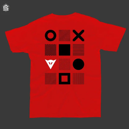 Inspired by human Red racing T-shirt - Street Soul Clothing