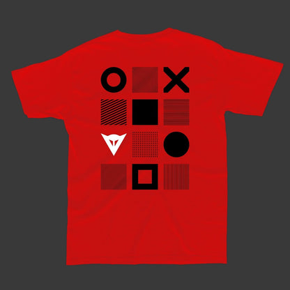 Inspired by human Red racing T-shirt - Street Soul Clothing