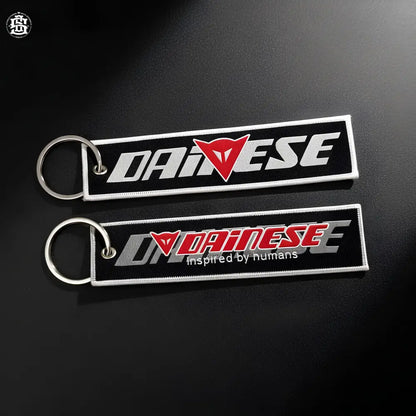 Inspired by human woven keychain - keychain