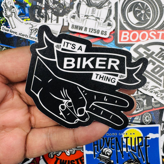 Its a biker thing sticker - Street Soul Clothing