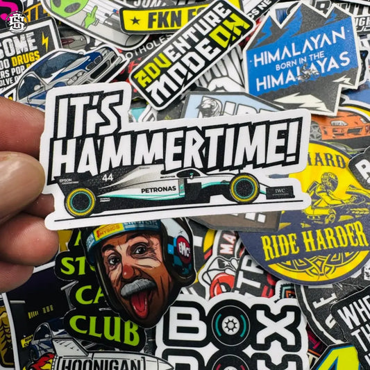 It's Hammer time sticker - Street Soul Clothing