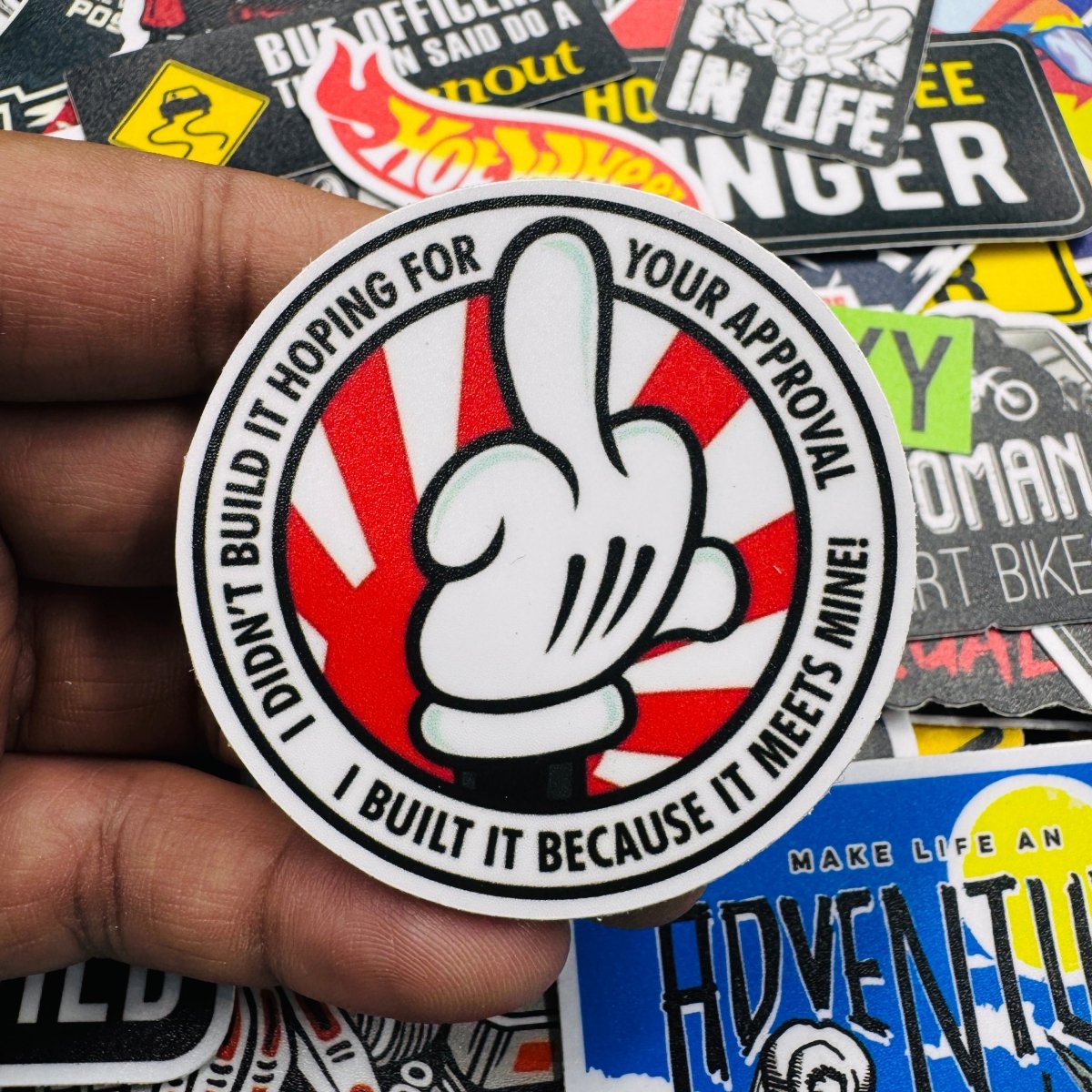 JDM Mickey sticker - Street Soul Clothing