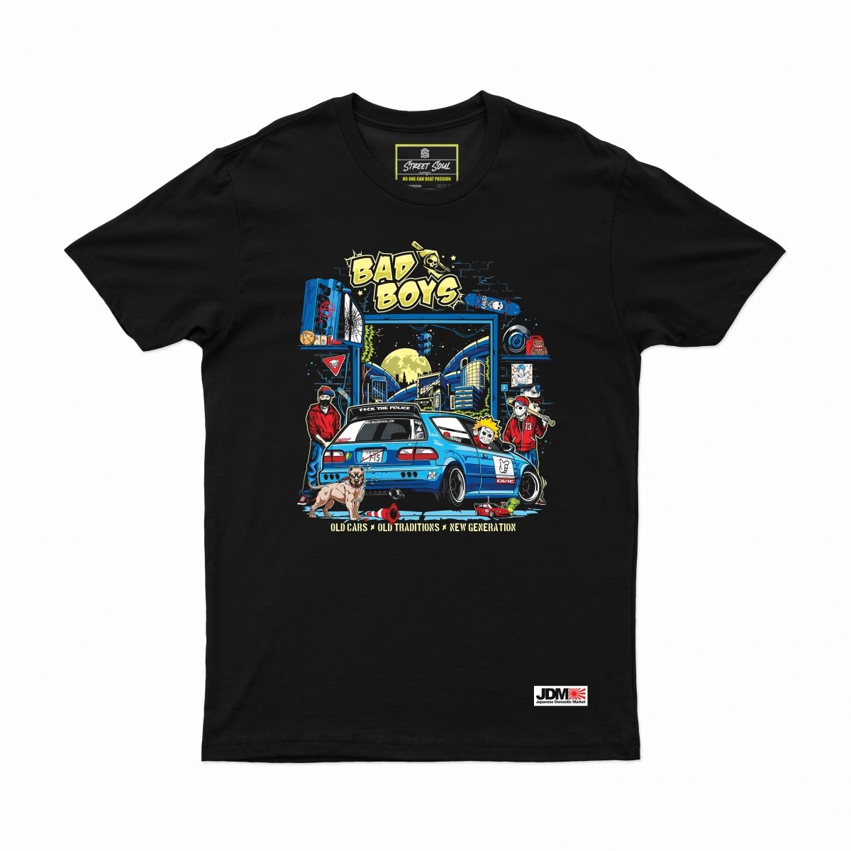 Kanjozoku Bad boys JDM T-shirt - Street Soul Clothing