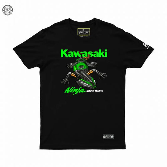 Kawasaki Ninja zx10r Printed cotton tshirt - Street Soul Clothing