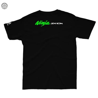 Kawasaki Ninja zx10r Printed cotton tshirt - Street Soul Clothing