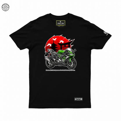 Kawasaki Ninja ZX6R Printed cotton tshirt - Street Soul Clothing