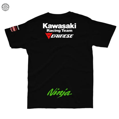 Kawasaki Racing ZX10R Printed cotton tshirt - Street Soul Clothing