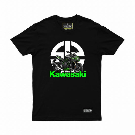 Kawasaki Z sugomi Printed cotton tshirt - Street Soul Clothing