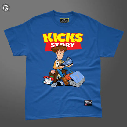 Kicks story sneakerhead Navy blue T-shirt - T- Shirt