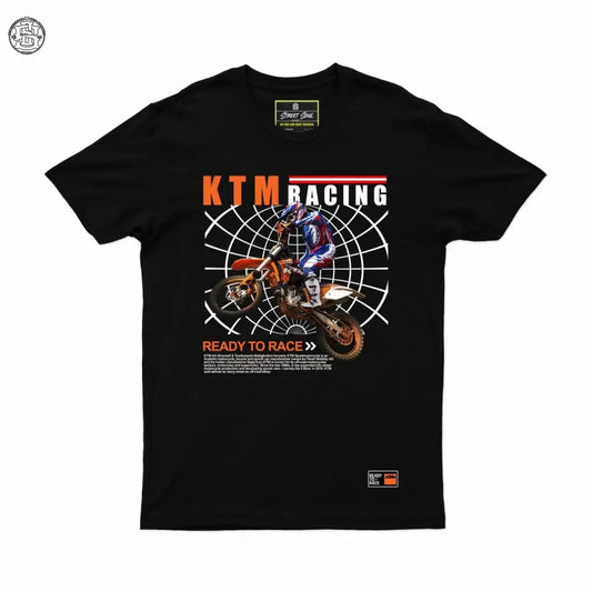KTM Racing Livery Printed cotton T-shirt - Street Soul Clothing