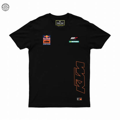 KTM Racing team Printed cotton t-shirt - Street Soul Clothing