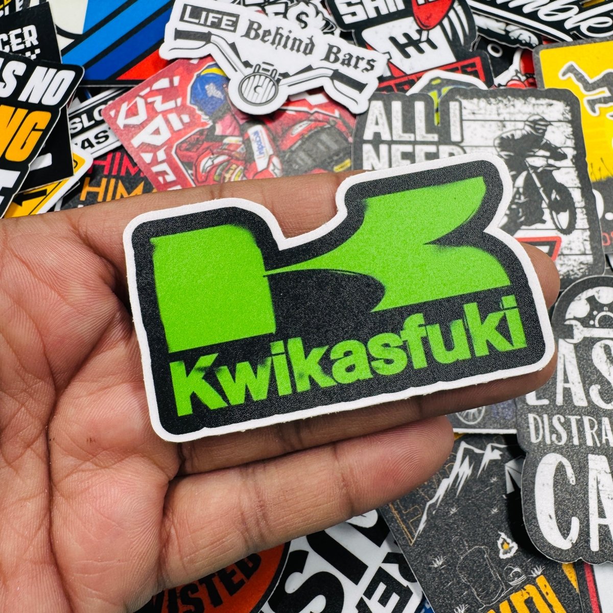 Kwikasfuki sticker - Street Soul Clothing