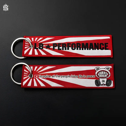 Liberty walk woven keychain - keychain