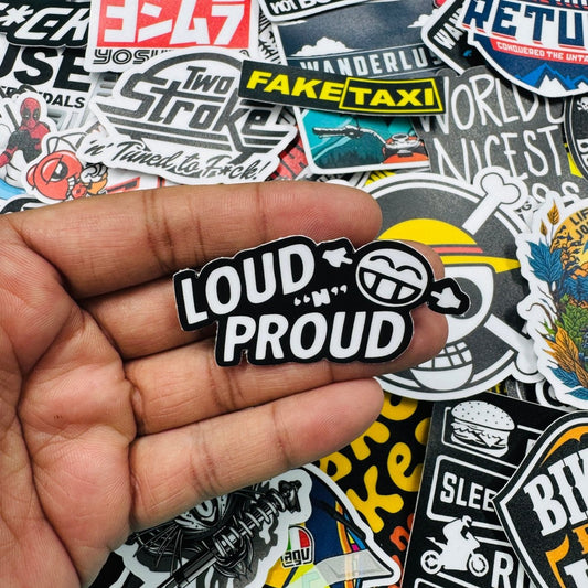 Loud & Proud sticker - Street Soul Clothing